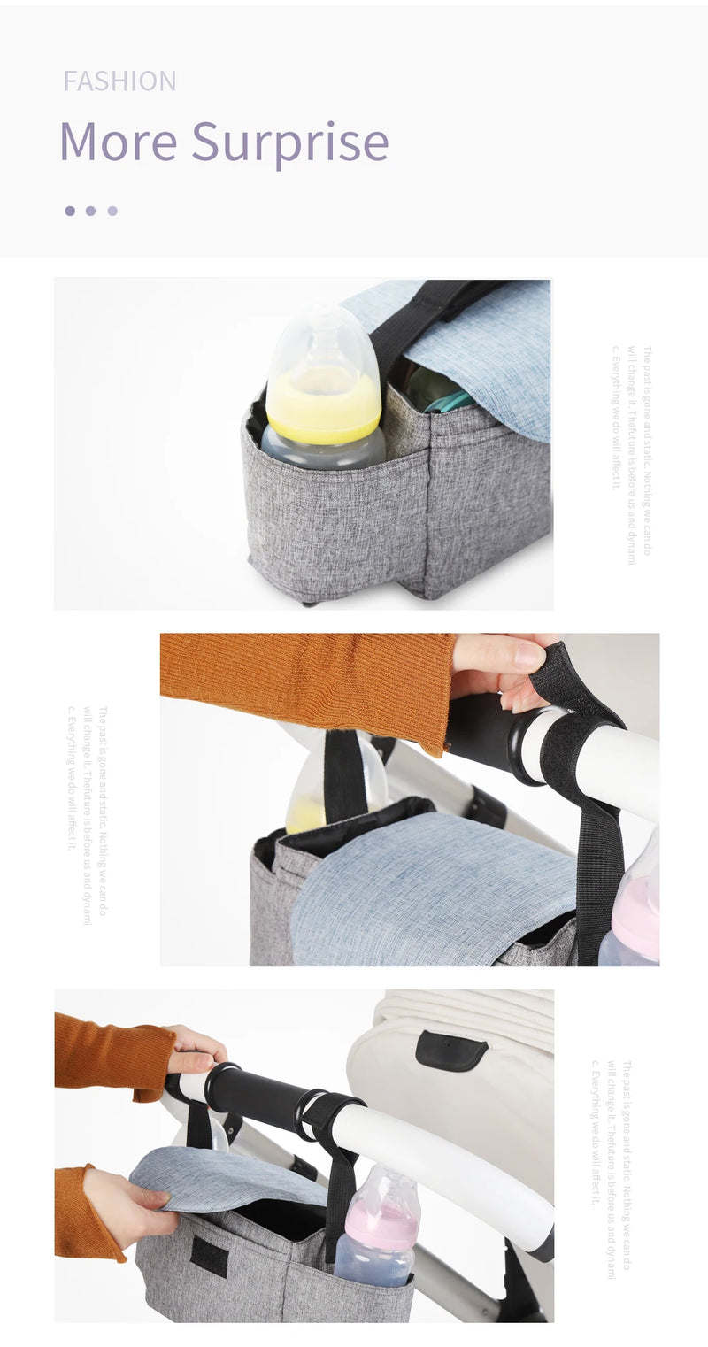 Insulated Diaper & Bottle Bag – Mummy Organizer On the Go