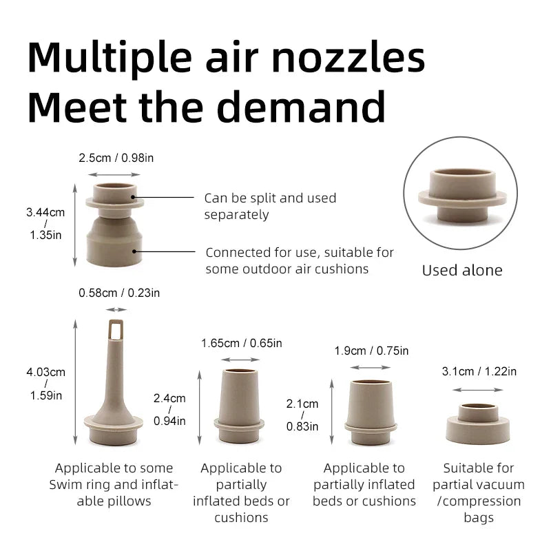 Blossom Mattress Air Pump
