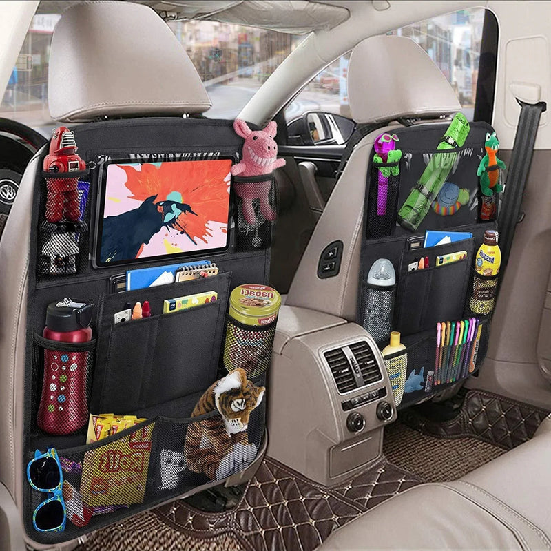 Car Seat Back Storage Bag – Large Capacity, Portable Organizer