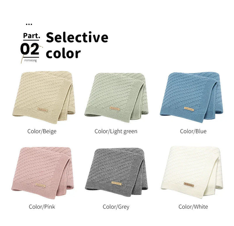 90×70cm newborn baby blanket
