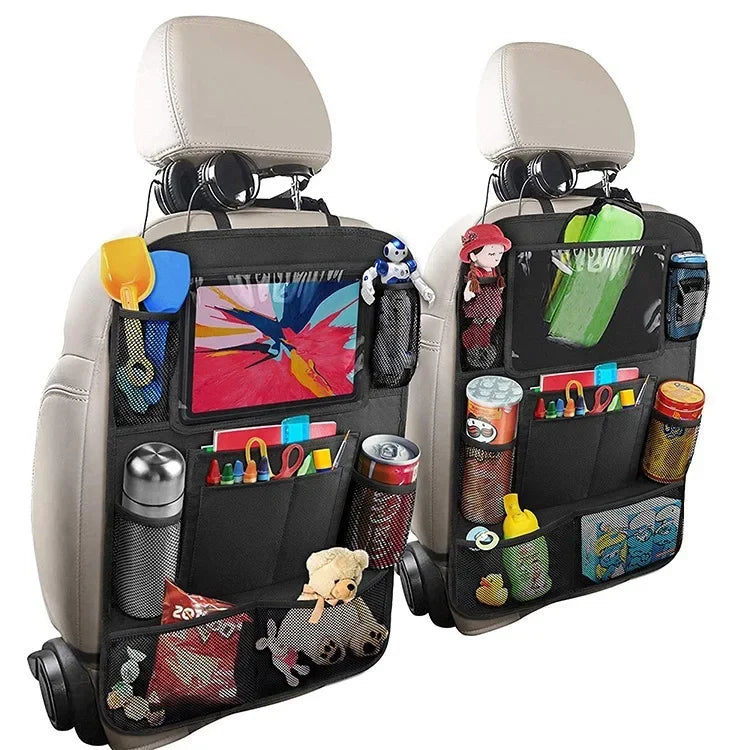 Car Seat Back Storage Bag – Large Capacity, Portable Organizer