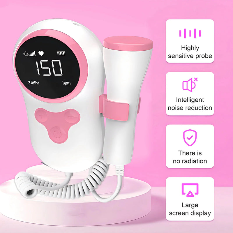 Bloom Fetal Doppler – Baby Heart Rate Monitor 3.0MHz