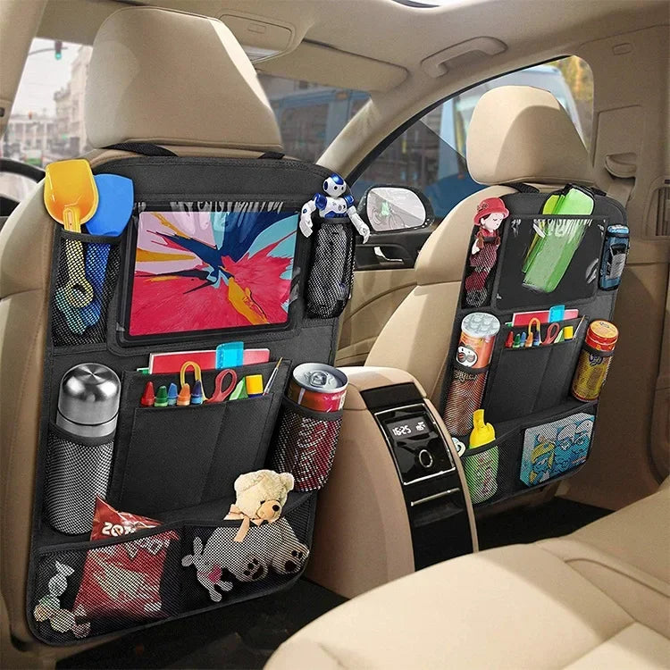 Car Seat Back Storage Bag – Large Capacity, Portable Organizer