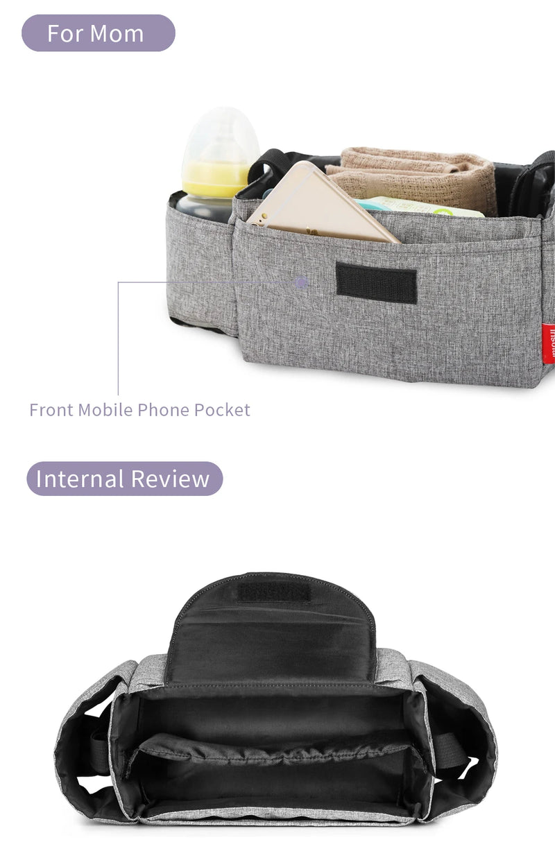 Insulated Diaper & Bottle Bag – Mummy Organizer On the Go