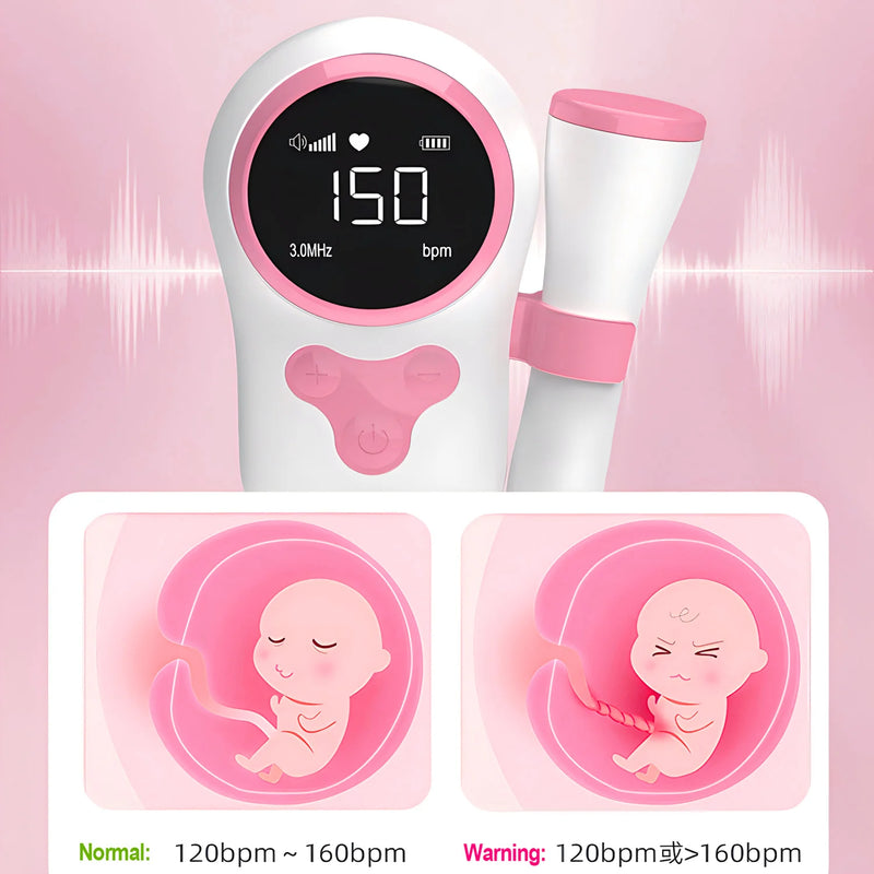 Bloom Fetal Doppler – Baby Heart Rate Monitor 3.0MHz